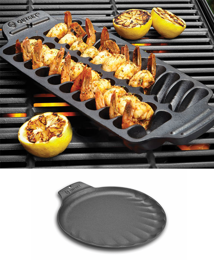 Outset Shrimp Grill Pan och Seafood Grill Pan Foto: Cook´n Bloom